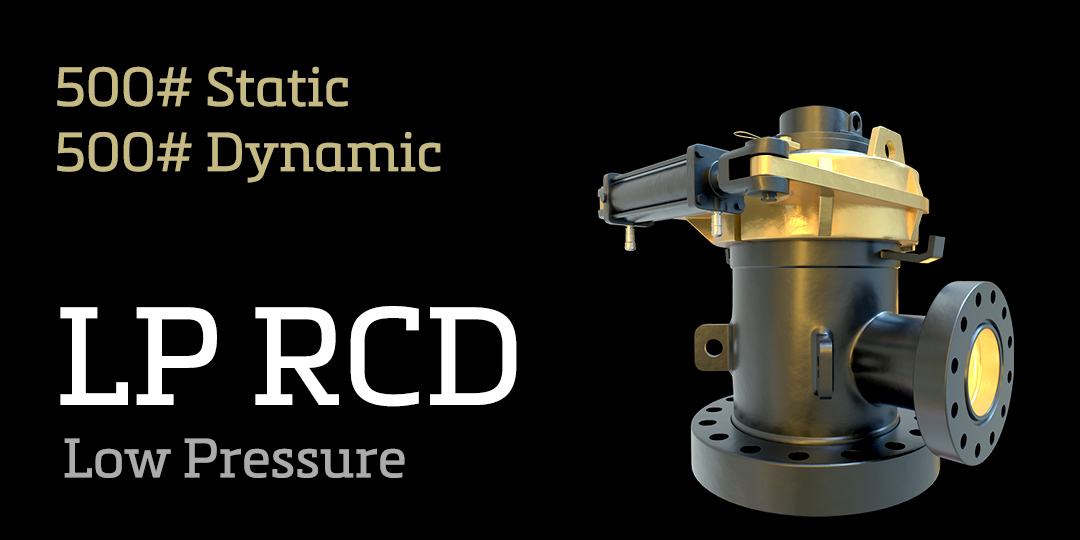 X-Energy's low pressure rotating control device handles pressures of 500 static and 500 dynamic.